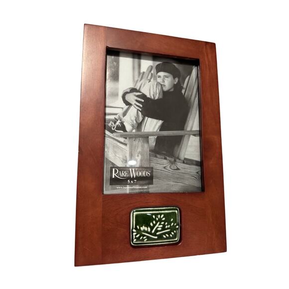 Burns of Boston Rare Woods 5x7 Frame - Picture 1 of 3